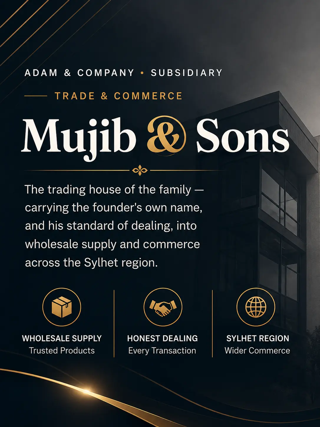 Mujib and Sons - warehouse and dispatch